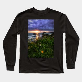 Flowers at Sunset Long Sleeve T-Shirt